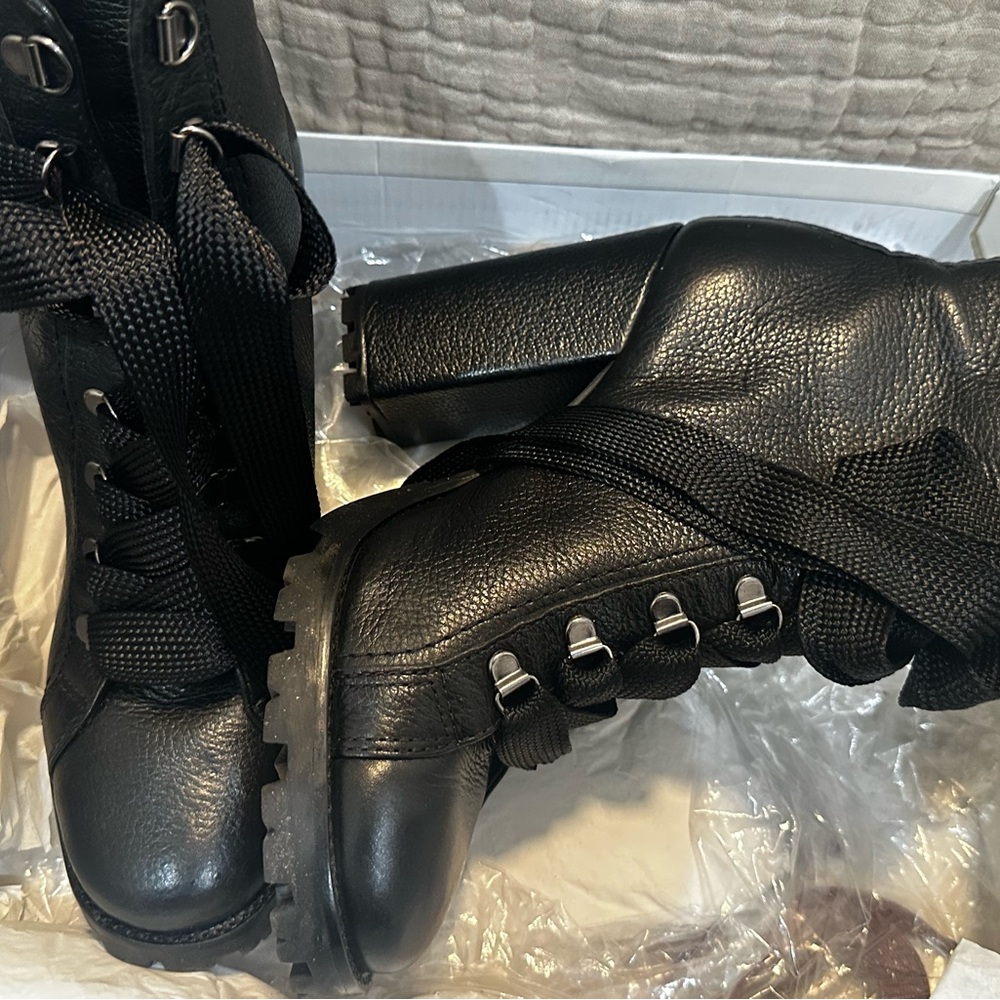 SCHUTZ Black Ankle Boots